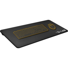 THE G-LAB K-Board CADMIUM Plateau pour Ordinateur Portable avec Coussin XXL, Idéal Home Office/Gaming pour Lit ou Canapé, Suppor