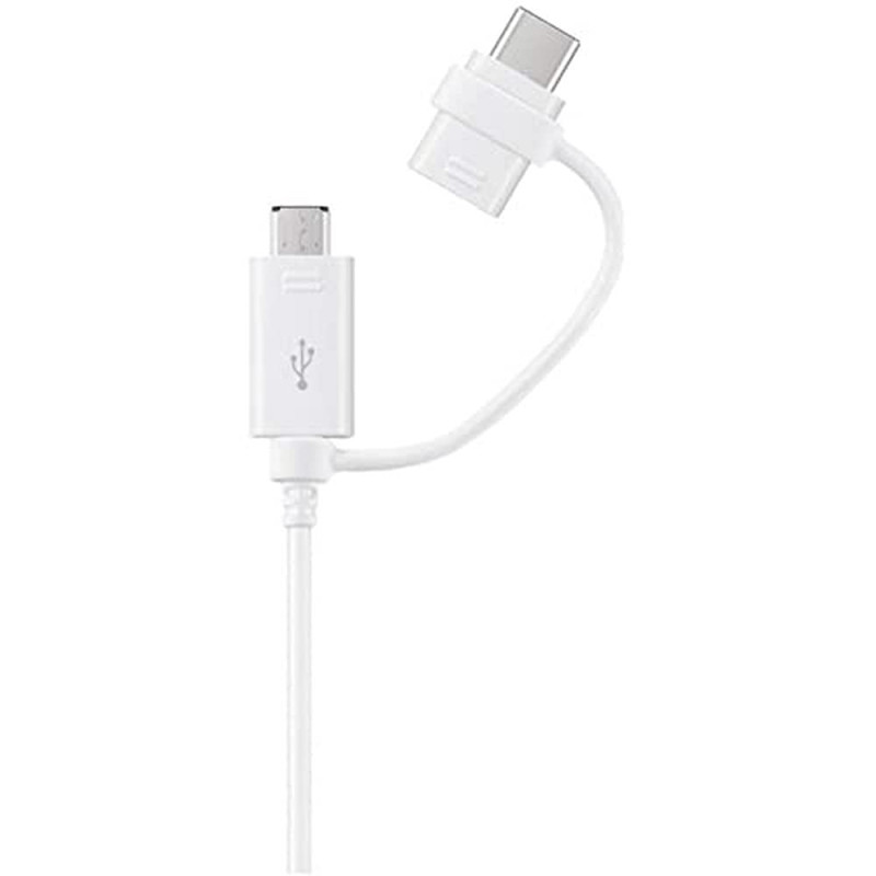 Samsung Câble Micro USB Type C pour Smartphone Blanc EPDG930DBLANC Samsung Câble Micro USB Type C pour Smartphone Blanc EPDG930DBLANC