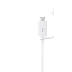 Samsung Câble Micro USB Type C pour Smartphone Blanc EPDG930DBLANC