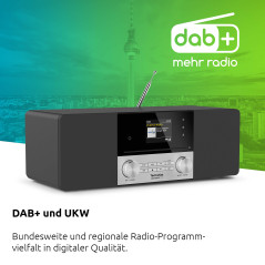 Technisat DigitRadio 3 IR nero/argento
