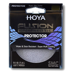 Hoya Fusion Antistatic Protector Filtre pour Appareil Photo 105 mm Noir