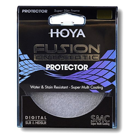 Hoya Fusion Antistatic Protector Filtre pour Appareil Photo 105 mm Noir