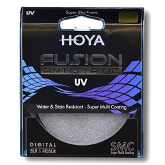 Hoya Fusion Antistatic UV Filtre pour Appareil Photo 105 mm Noir