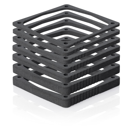 Noctua NA-FD1, Kit pour Conduit de Ventilateur Dédié aux Ventirads CPU de la Série NH-L9 (Noir)