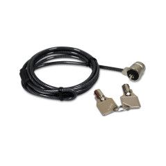PORT CONNECT Câble de Sécurité à Clef avec Clef Passe