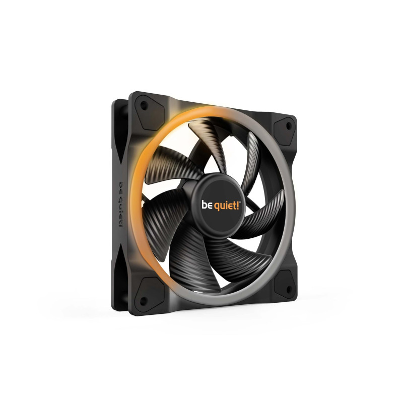 be quiet! Light Wings 120mm PWM ventilateur, éclairage ARGB, nombreuses couleurs et effets, 18 LED ARGB, 7 pales de ventilateur be quiet! Light Wings 120mm PWM ventilateur, éclairage ARGB, nombreuses couleurs et effets, 18 LED ARGB, 7 pales de ventilateur