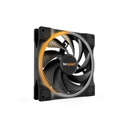 be quiet! Light Wings 140mm PWM high-speed ventilateur, éclairage ARGB, nombreuses couleurs et effets, 20 LED ARGB, 9 pales de v