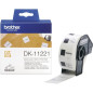 Brother DK-11221 | Rouleau d'étiquettes, original | noir sur blanc | 23 x 23 mm Brother DK-11221 | Rouleau d'étiquettes, original | noir sur blanc | 23 x 23 mm