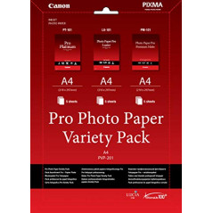 Canon Photo Paper Variety Pack PVP-201 Pro A4 / Non-BLISTERED, 6211B021 (PVP-201 Pro A4 / Non-BLISTERED)
