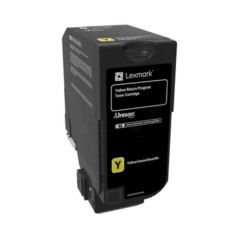 Lexmark 84C2HYE Cartouche de toner 1 pièce(s) Original Jaune