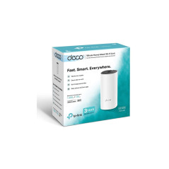 TP-Link Deco WiFi Mesh performant Deco M4(1-Pack), Boitier Additionnel, Couverture WiFi de 140㎡ Supplémentaires, 2 Gigabit Ether