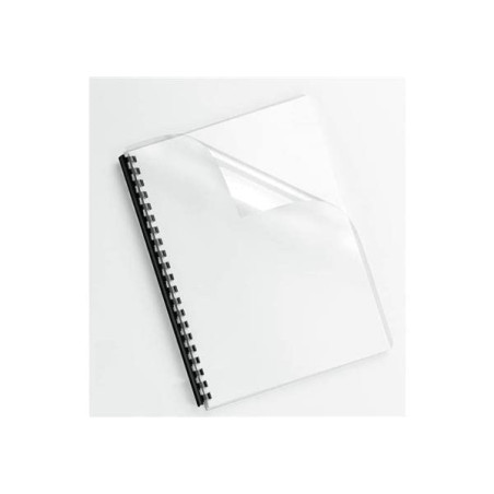 Fellowes - 5375901 - Couvertures PVC A4 - Transparent - Pack de 100-180 Microns