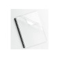 Fellowes - 5375901 - Couvertures PVC A4 - Transparent - Pack de 100-180 Microns