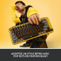 Logitech Pop Keys Clavier Mécanique sans Fil avec Touches Emoji Personnalisables, Design Compact Durable, Bluetooth ou Connectiv Logitech Pop Keys Clavier Mécanique sans Fil avec Touches Emoji Personnalisables, Design Compact Durable, Bluetooth ou Connectiv