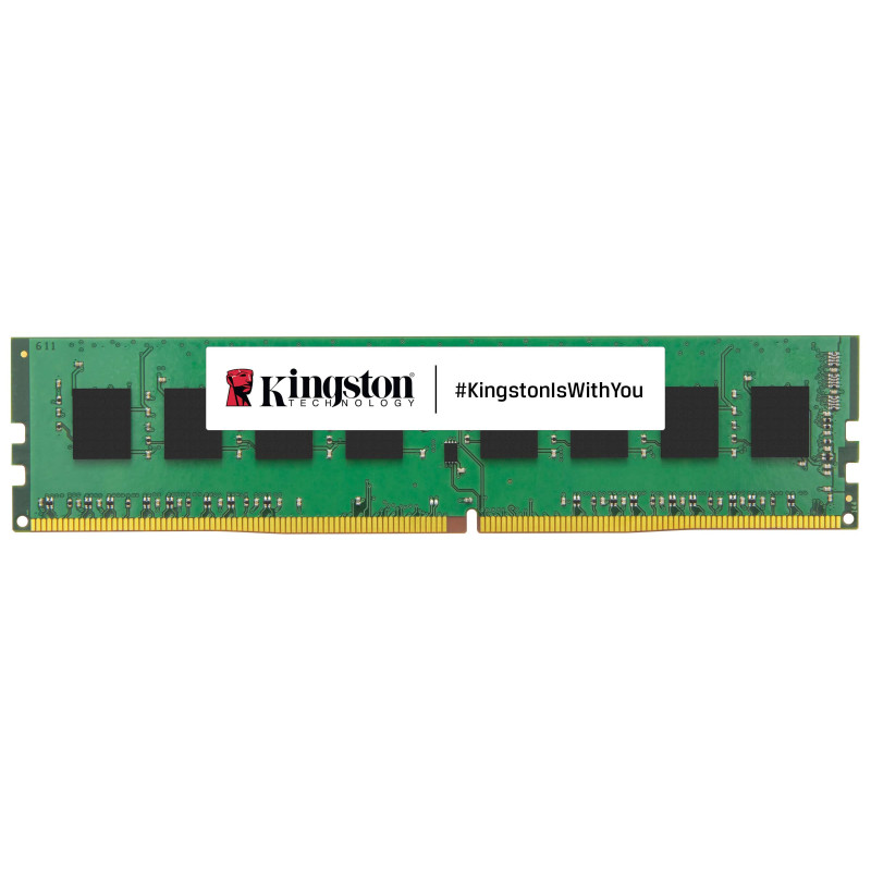 Kingston Memory DDR4 8Go 3200MT/s CL22 Non-ECC Unbuffered DIMM 1RX8 Module de mémoire pour PC de bureau - KCP432NS8/8 Kingston Memory DDR4 8Go 3200MT/s CL22 Non-ECC Unbuffered DIMM 1RX8 Module de mémoire pour PC de bureau - KCP432NS8/8