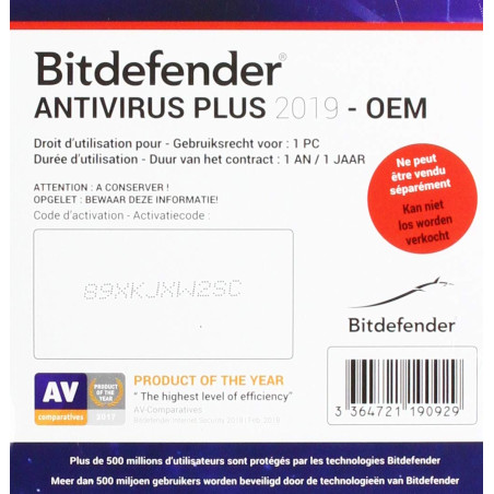 Antivirus Plus 2019 OEM