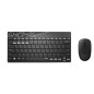 Rapoo 8000M Clavier avec Souris, Ensemble de Bureau Sans Fil avec Connexion Multi-Mode, Noir/Gris Rapoo 8000M Clavier avec Souris, Ensemble de Bureau Sans Fil avec Connexion Multi-Mode, Noir/Gris