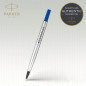 Parker recharges pour stylo roller | pointe moyenne | encre bleue QUINK | lot de 2 Parker recharges pour stylo roller | pointe moyenne | encre bleue QUINK | lot de 2