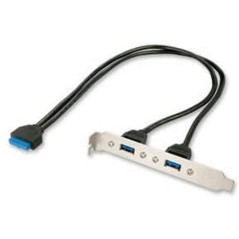 LINDY Adaptateur Slot USB 3.0, 2 x USB 3.0 Prises Type A