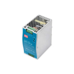 DIGITUS Alimentation Industrielle - Montage sur Rail DIN - Sortie 48V DC / 5A / 240W - entrée 100-240 VAC - boîtier métallique
