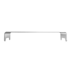 DIGITUS Rehausseur d'écran Design en Aluminium - Support d'écran - Charge Max. 10 kg - Non Glissant - Argenté, Large