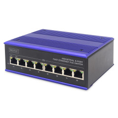 ASSMANN Electronic DN-650108 commutateur réseau Fast Ethernet (10/100) Connexion Ethernet, supportant l'alimentation via ce port