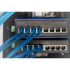 ASSMANN Electronic DN-650108 commutateur réseau Fast Ethernet (10/100) Connexion Ethernet, supportant l'alimentation via ce port