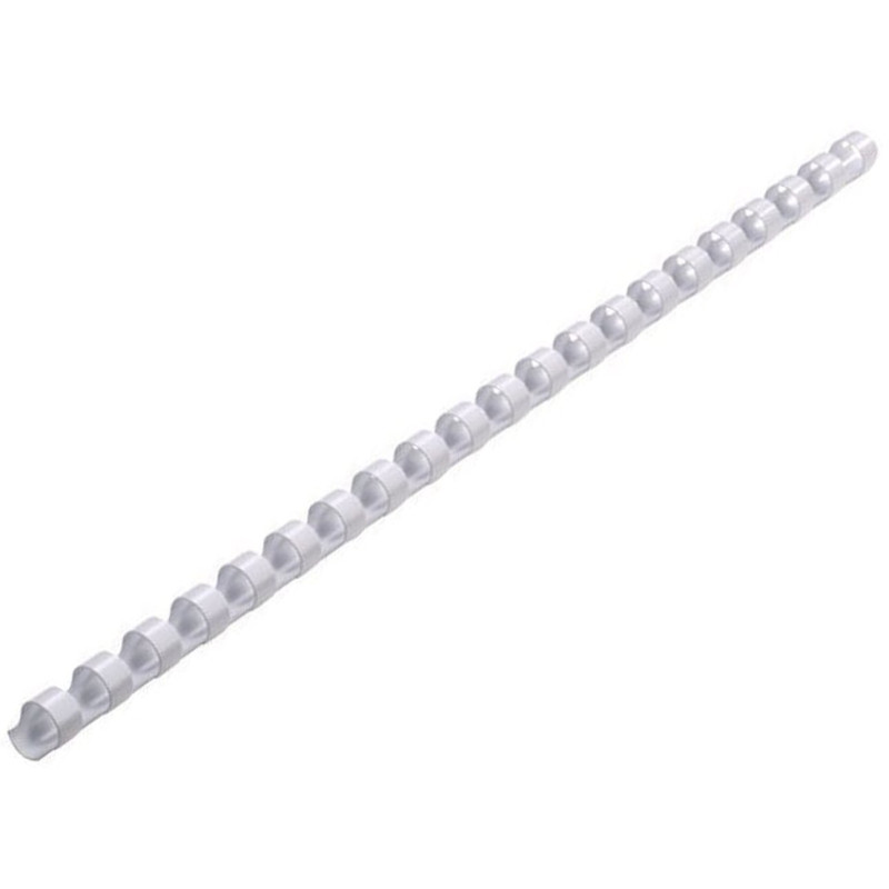 Genie 12375 reliure plastique - 6 mm, 25 pièces, format a4 compatibles avec toutes les relieuses blanc Genie 12375 reliure plastique - 6 mm, 25 pièces, format a4 compatibles avec toutes les relieuses blanc