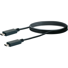 SCHWAIGER -LK101C 531 - Câble de synchronisation et de charge de type C (1 m) pour synchroniser ou charger un appareil - Pour un