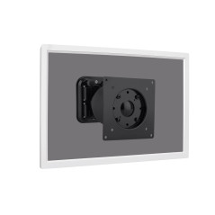 DIGITUS Support Mural pour écran - pour écrans jusqu'à 32" - VESA 75x75 & 100x100 - Charge Max. 15kg - pivotant à 35°, Rotatif à