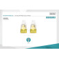DIGITUS Câble LAN Cat 6A - 0,25m - 10 pièces - RJ45 Câble réseau - S/FTP Blindé - Compatible Cat-6 & Cat-7 - Gris