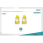 DIGITUS Câble LAN Cat 6A - 1m - 10 pièces - RJ45 Câble réseau - S/FTP Blindé - Compatible Cat-6 & Cat-7 - Jaune DIGITUS Câble LAN Cat 6A - 1m - 10 pièces - RJ45 Câble réseau - S/FTP Blindé - Compatible Cat-6 & Cat-7 - Jaune