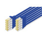 DIGITUS Câble LAN Cat 6A - 3m - 10 pièces - RJ45 Câble réseau - S/FTP Blindé - Compatible Cat-6 & Cat-7 - Bleu DIGITUS Câble LAN Cat 6A - 3m - 10 pièces - RJ45 Câble réseau - S/FTP Blindé - Compatible Cat-6 & Cat-7 - Bleu