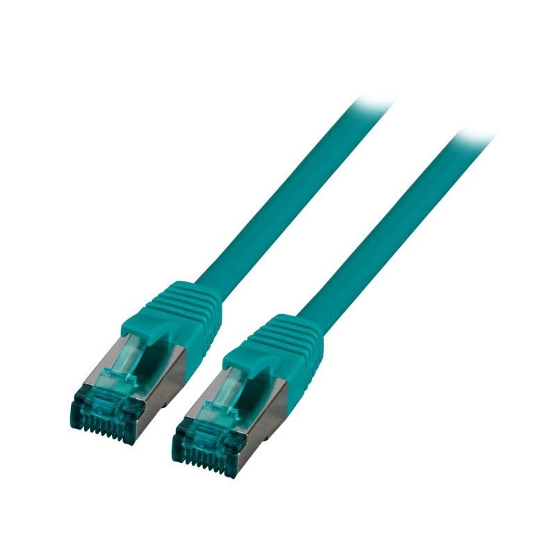 EFB Câble patch RJ45 S/FTP Cat.6A LSZH Vert 5 m EFB Câble patch RJ45 S/FTP Cat.6A LSZH Vert 5 m