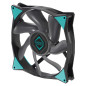 IceGALE Ventilateur à roulement à billes PWM haute performance 140 mm Noir 14 cm Ventilateur d'ordinateur compatible bureau IceGALE Ventilateur à roulement à billes PWM haute performance 140 mm Noir 14 cm Ventilateur d'ordinateur compatible bureau