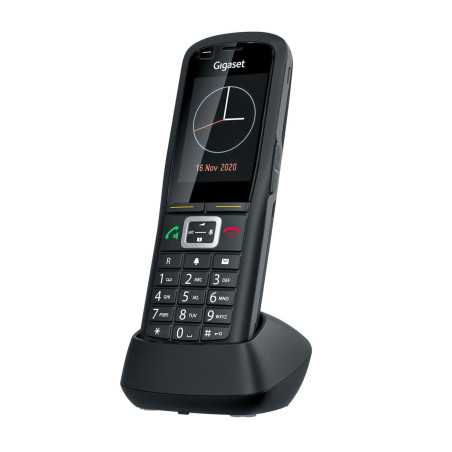Gigaset R700H Pro Téléphone DECT Identification de l'appelant Noir