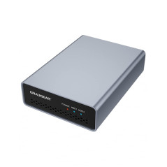 GRAUGEAR | Boîtier Raid Externe | 2 x 2,5" SATA SSD/HDD | Type-C® USB 3.2 Gen2 (10Gb/s) | Raid 0, RAID1, Single, Large | USB-C |