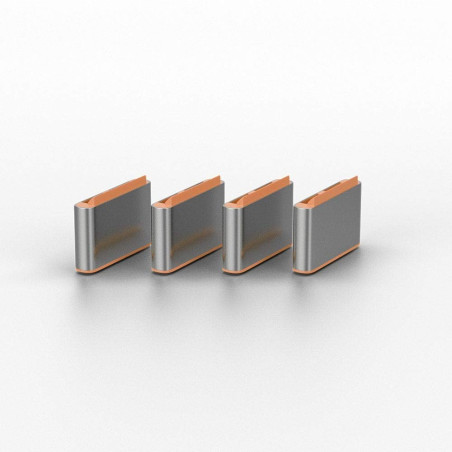 Bloqueurs de Port USB Type C, Orange, 10 pièces