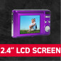 AgfaPhoto Realishot DC5200 - Appareil Photo Compact, 21MP, Ecran LCD 2,4", Zoom Digital 8X, Vidéo HD 720p, Batterie Lithium, Car AgfaPhoto Realishot DC5200 - Appareil Photo Compact, 21MP, Ecran LCD 2,4", Zoom Digital 8X, Vidéo HD 720p, Batterie Lithium, Car