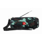 Gembird GMB-Audio Haut-Parleur Bluetooth Portable avec Antenne, Design Camouflage - Diffusion de Musique sans Fil, Radio FM, Opt Gembird GMB-Audio Haut-Parleur Bluetooth Portable avec Antenne, Design Camouflage - Diffusion de Musique sans Fil, Radio FM, Opt