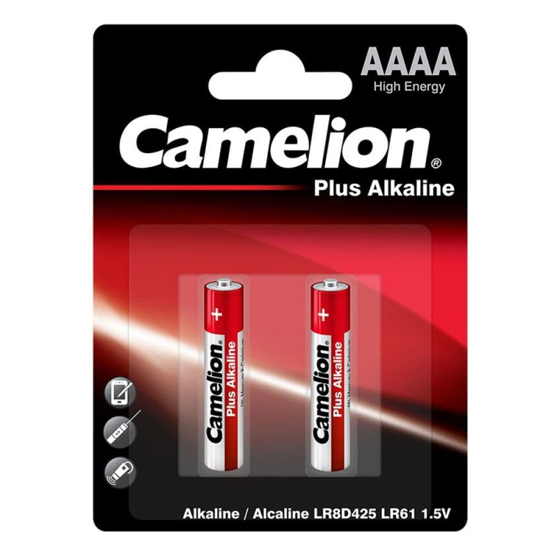 Camelion 11000261 Piles Jetables LR61/AAAA Lot de 2