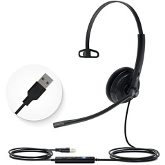 Yealink UH34 Mono Teams Casque monoaural