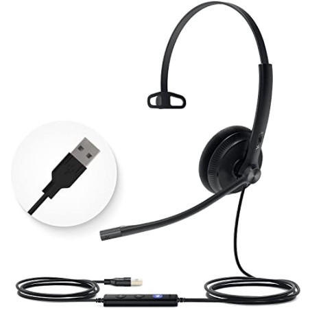 Yealink UH34 Mono Teams Casque monoaural