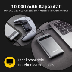 Intenso Powerbank PD10000 Power Delivery 10000 mAh Noir