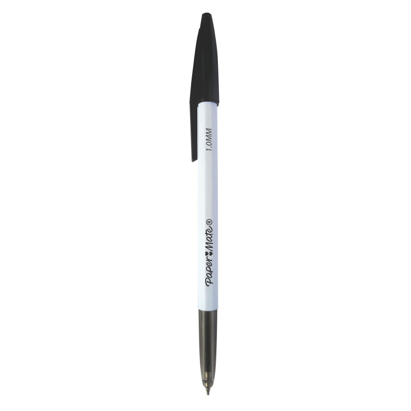 Paper Mate Stylos à bille 045 - Pointe Moyenne (1,0 mm) - Encre noire - Lot de 50 Paper Mate Stylos à bille 045 - Pointe Moyenne (1,0 mm) - Encre noire - Lot de 50