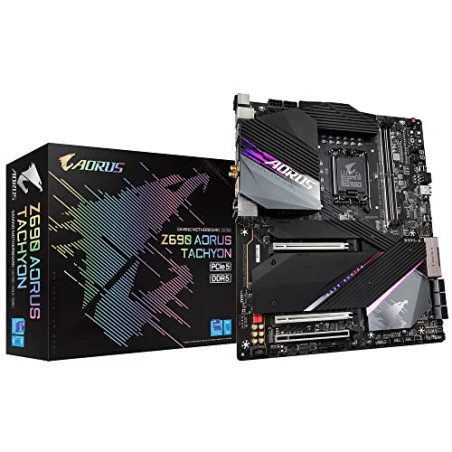 GIGABYTE Aorus Z690 AORUS Tachyon Prise 1700/Z690/DDR5/S-ATA 600/ATX étendu Carte mère Noir