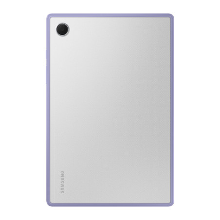 Coque arrière Transparente Tab A8 Bords renforcés et colorés en Bleu Lavande Clear Edge Cover SAMSUNG - EF-QX200TVEGWW