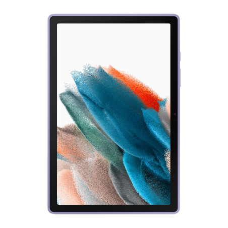 Coque arrière Transparente Tab A8 Bords renforcés et colorés en Bleu Lavande Clear Edge Cover SAMSUNG - EF-QX200TVEGWW