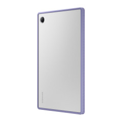 Coque arrière Transparente Tab A8 Bords renforcés et colorés en Bleu Lavande Clear Edge Cover SAMSUNG - EF-QX200TVEGWW