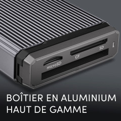 SanDisk Professional Pro-Reader Multi-Card Lecteur pour des Transferts Multimédias Ultra-Rapides Noir